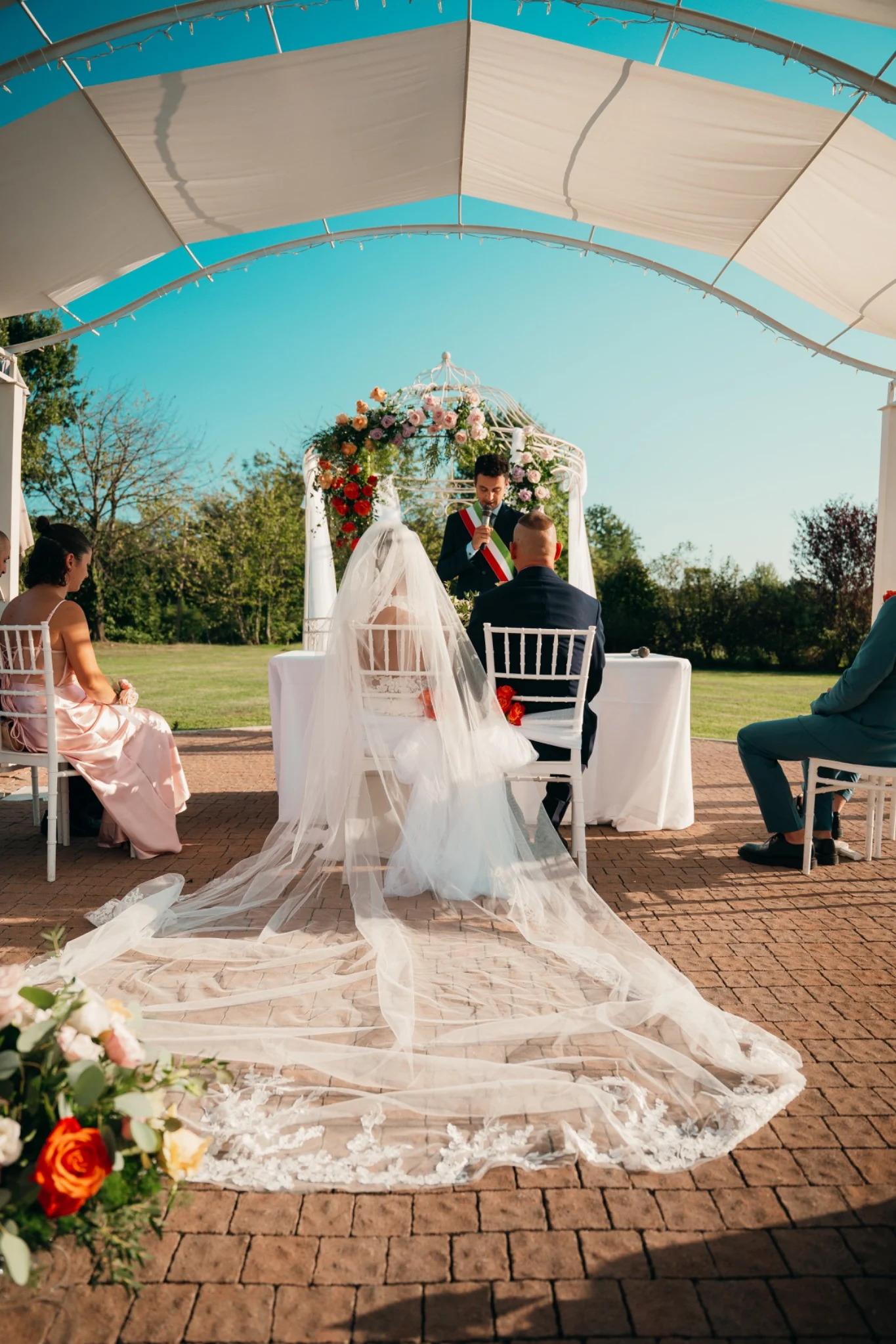 Promesse durante la cerimonia di matrimonio